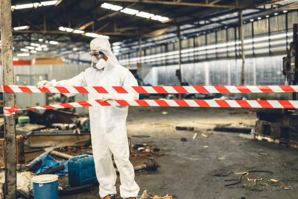 Professional Drug Lab Cleanup technician working in Holden, MO